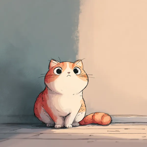 一只可爱的猫咪 --v 7.0