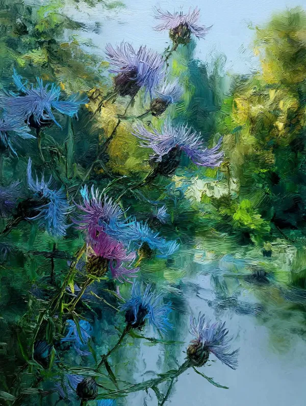 http://104.243.29.242:8088/mid/2025_05_31_15_43_IMG_1758.jpg 变成油画，莫奈风格，8K, --ar 3:4 --v 7.0